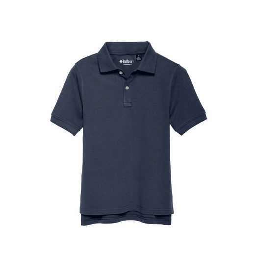School Uniform Adaptive Short Sleeve Interlock Polo Shirt